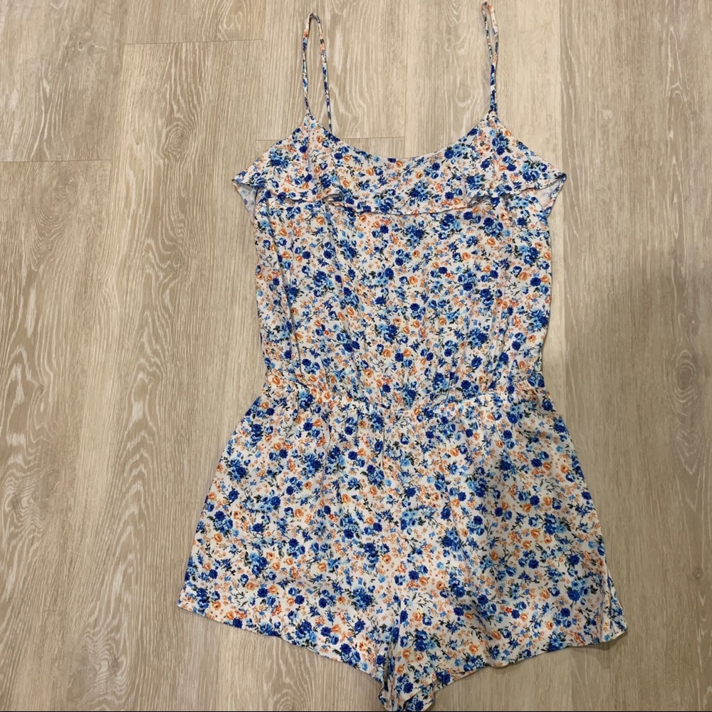 FLORAL ROMPER
